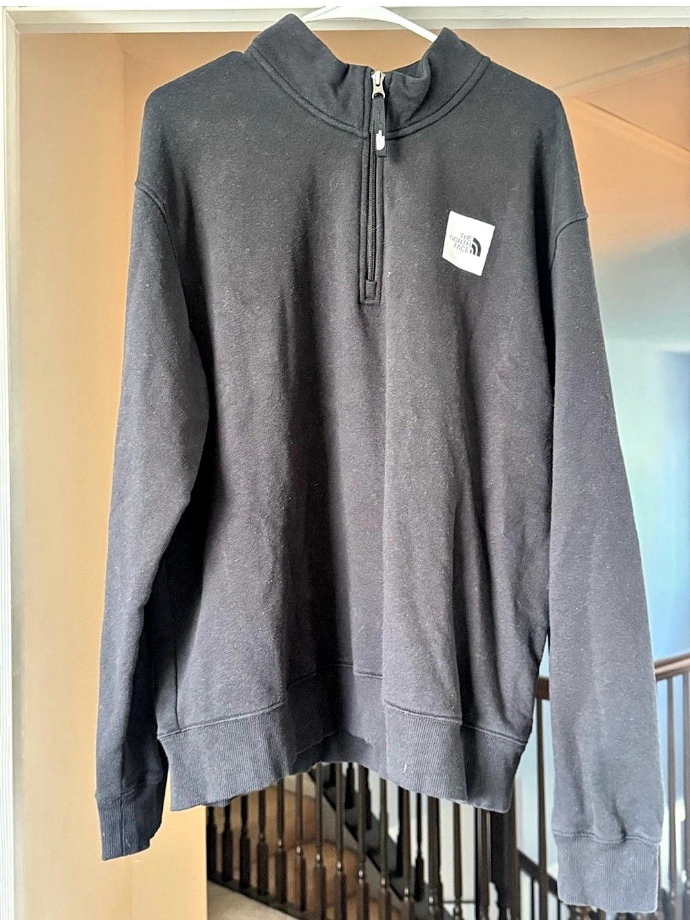 The North Face Box Half Dome ¼-Zip Sweatshirt Black Men’s XL